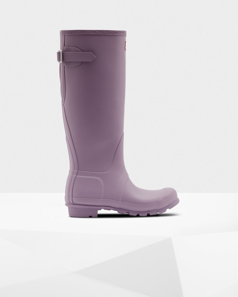 Hunter Original Back Adjustable Tall Rain Boots - Clearance Womens Purple - LTYIJM321